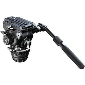 SmallRig DH12 Professional Fluid Video Head with 6-Step Counterbalance Dynamic, Step-Less Damping Adjust on Pan/Tilt, Dual-Mode QR Plate, Weight 1.9kg / 4.2lb, Load up 8kg / 17.6lb - 4464