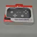 IINE Retro Pocket Wireless Game Controller  Compact Gamepad with Hall Effect Joysticks, Customizable Buttons, 1000Hz Polling Rate  Compatible with PC, Switch, Mobile, Steam Deck, Tablet (Black)