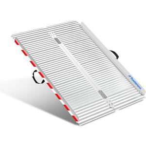 Ruedamann 4FT Portable Wheelchair Ramp, 33" Wide, 1000 lb Capacity