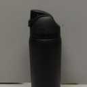 Owala FreeSip Insulated Stainless Steel Water Bottle with Straw, BPA-Free Sports Water Bottle, Great for Travel, 32 Oz, Very, Very Dark