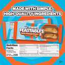MrBeast Feastables Peanut Butter Cups Milk Chocolate, 24 Count, 2-Cup Packs (EXP 04/15/27)