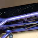 WALK MATE Rollator Walker for Seniors with Cup Holder, Upgraded Thumb Press Button for Height Adjustment, 8 Inch Wheels Walker with Seat Folding 14.7lb Lightweight Walking Aid, 300 lb Capacity, Purple