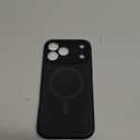 Miracase Magnetic for iPhone 17 Pro Max Case, Compatible with MagSafe, Integrated Silicone Camera Control Cover, 3.0mm Thicken Shockproof Drop Protection Phone Case for 17 ProMax, Black