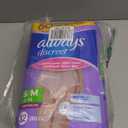Always Discreet Adult Diapers for Women, Incontinence Underwear, Postpartum Essentials, Disposable Briefs, Max Absorbency, Bladder Leak Protection, Small/Medium, 32ct