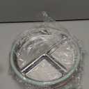 Bakpoco Stainless Steel Suction Plates for Toddlers, 8" Divided Kids Baby Plates with Removable Silicone Suction, Non Toxic Non Slip Portion Control Snack Dishes 3 Packs, Pink Lilac Sage