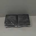 300 Count Beverage Napkins, Disposable Black Paper Napkins, 10" x 10" 2-Ply Cocktail Napkins for Bar, Weddings, Birthday