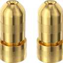 6-6000 Brass Sprayer Cone Nozzle For Cha-p Industrial Sprayers 1941,1831,1480,1449,21250XP,21240XP,97700N,97600N- Adjustable Garden Sprayers Accessories - 2 Pack