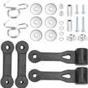 109808X 160793 Latch Assembly Bagger Hood Latch Straps Compatible with Craftsman/Husqvarna/Poulan Pro/Yard Pro Lawn Tractor for 42" and 46" Decks