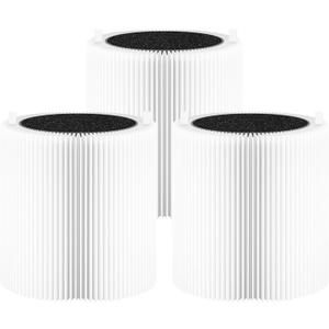 Blue Pure 311 AUTO Filter Replacement for Blue Pure 311 AUTO Air Purifier, Great High-Efficiency Materials With Activated Carbon Filter, 3 Pack, By Improvedhand