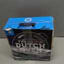 BK Indigo Aluminum Heavy-Gauge Carbon Steel, Induction, 3.5QT Nonstick Glaze Dutch Oven, Dishwasher Safe, Black