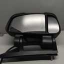 Door Mirror Right Passenger Side Replacement For Ram ProMaster 1500 2500 3500 2014-2022, Replace CH1321432 5VF00JXWAG, Black 8 + 2PINS