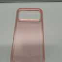TORRAS for iPhone 17 Pro Max Case Crystal Pink, [Anti-Yellowing][Military-Grade Protection], Ultra Slim Anti-Scratch Back, Soft Bumper, Non-Slip Protective Phone Cover, Pink 6.9"
