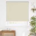 LazBlinds Cordless Cellular Shades, Blackout Privacy Honeycomb Shades for Home, Thermal Insulation Noise Reduction Blinds for Windows, 27'' W x 48'' H, Cream (Blackout-cream)