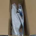 HECASA Pair Fog Light Bezel Compatible with 2008-2015 Kenworth T660 Replacement for N181002200 N181002200R Fog Lamp Cover Trim Chrome Silvery - Driver & Passenger Side