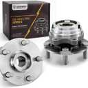 2Pcs 513294 Front Wheel Bearing Hub Assembly Compatible with Nissan Altima 2007 2008 2009 2010 2011 2012 (2.5L 4Cylinder Models Only), 5 Lug w/ABS
