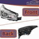 GXYWADY Passenger Side Headlight Headlamp Assembly Right RH Replacement for Forester 2019 2020 Replacement for SU2503170