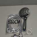 JDO Shower Head with Handheld, High Pressure Handheld Shower Head 9 Settings, Detachable Shower Head Set with Stainless Steel Hose and Shower Bracket (Chrome)