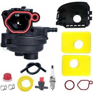 799583 Carburetor Compatible with Briggs and Stratton Carb 590556 591109 591160 591979 593261 595656 798674 300E 450E 500E 550E 550EX 08P500 08P502 09P602 09P702 Series Lawnmower Engines (13pcs)