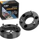 KSP 2" Silverado Leveling Lift Kits, 2in Front Suspension Lift Spacers Compatible With Chevy Silverado GMC Sierra 1500 2007-2024, 2pcs Aluminum Strut Spacers Increase 2inch Space on Pickup&Trucks