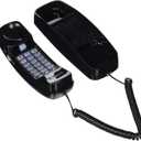 AT&T 89-0008-05 Model 93040; AT&T 210 Trimline Corded Phone, Black