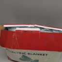 Electric Blanket Twin 62''X84'' Heated Blanket Green, Ultra Soft Silky Flannel & Fluffy Sherpa Heating Blanket with 5 Heat Levels & 10 Hrs Timer, ETL Certified & Overheat Protection, Gifts for Grandma