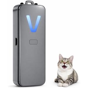 Air Ionizer, Negative Ion Air Purifier for Pet Homes and Small Spaces, Quiet Ozone Free Filterless Air Cleaner for Cat Litter Room, Bathroom, Bedroom, Desk(F2V Gray)
