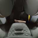Evenflo Revolve360 Extend Convertible Car Seat with 360 Degree Rotation, Extended Rear-Facing, Forward-Facing, Booster Mode, and Secure Latch Install, Revere Gray; Date of Manufacture: 10/2024