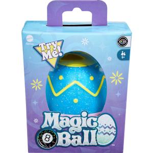 Mattel Games Easter Magic 8 Ball Novelty Toy, Fortune-Telling Easter Egg with Holiday-Themed Answers for Kids, Adults & Families