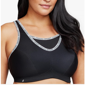 Glamorise Women's No-bounce Camisole Sports Bra Wirefree #1066 40C