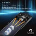 WINNER SPIRIT Miracle 580v3 Golf Putting Mat Green Indoor with Electric Auto Ball Return Silent Quiet No Noise Home Office Gift