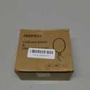 44 Pack Curtain Rings with Eyelets, 1.75 Inch Inner Diameter, Heavy Duty Rustproof Metal Drapery Rings for Pinch Pleat Curtains Panels, Decorative Clips Rings Fits 1.25-1.5" Rods, Black