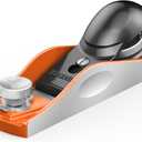 JORGENSEN NO.60-1/2 6-1/4" Wood Planer, Hand Planer for Woodworking, Low Angle Block Plane, Small Hand Plane for Trimming, Wood Planing, Craft - Professional Ductile Iron Body, Adjustable Mouth