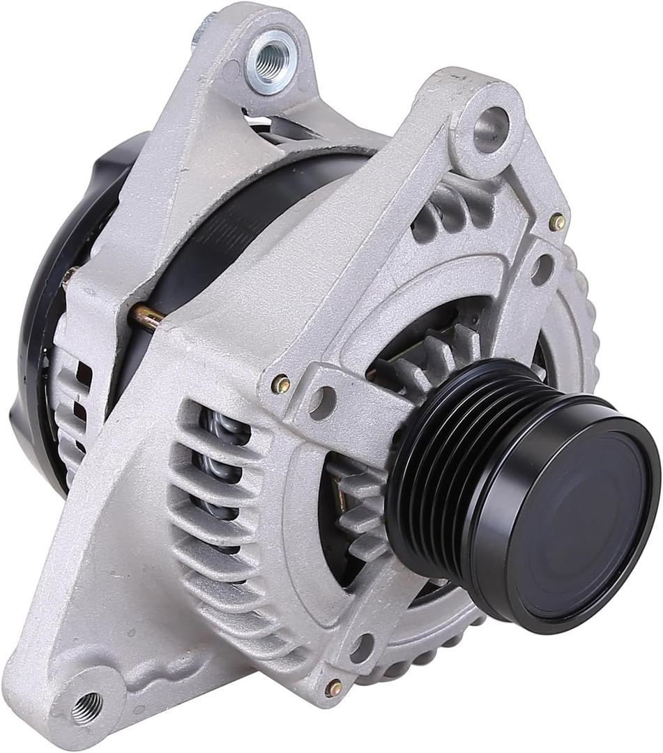 Alternator Replacement for Toyota Camry 2012 2013 2014 2015 2.5L, for RAV4 2.5L 2009 2010 2011 2012,12V 125A Alternator OE 27060-0V170 14486N 14486 104211-3541,6-Groove Clockwise