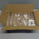 30 Pack 2 oz Fine Mist Mini Clear Spray Bottles with Pump Spray Cap - for Essential Oils, Travel, Perfumes - Refillable & Reusable Empty Plastic Bottles Travel Bottle