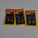 JB Lures GE613AP Gem-N-Eye Original No.6 Lure (2Pcs), Gold, Pack of 3