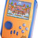 Portable Handheld Games Retro Mini Video GamesHandheld Game Console with 666 Classical FC Game 3.0" Color ScreenBirthday for Boys Girls and Adults (S1-Orange)