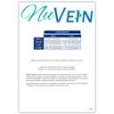 NuVein Sheer Compression Stockings, 15-20 mmHg Support, Women's Diamond Pattern Nylons, Knee High, Closed Toe, Nude, Large