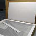 FRALIMK Frameless Rectangular Wall Mirror - 22" x 32" Polished Beveled Edge Decorative for Bathroom, Entryways, Living Room