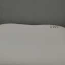 Side Sleeper Pillow  Soft Ergonomic Cervical-Neck-Pillow for Neck Pain Relief, Ice Silk Zipperless Pillowcase, Eco Friendly and Durable Material (White)