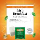 Twinings Irish Breakfast Black Tea Individually Wrapped Bags, 50 Count (Pack of 6), Flavourful, Bold, Robust, Caffeinated, Enjoy Hot or Iced, 300 Teabags (EXP 10/28/28)