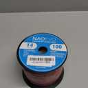 NAOEVO 14 Gauge Wire 100FT, 2 Conductors Electrical Wire Red Black Cable, Flexible/Low Voltage/PVC 14 AWG Copper Clad Aluminum Extension Cord for Speaker, LED Strips, Automotive 12V/24V DC