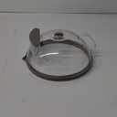 Microwave Splatter Cover for Food, Upgraded Microwave Cover with Water Steamer, Integrated Handle, Plate Covers, Splatter Guard, Cookware Lid, House Essentials for Gift, 10 Inch (Grey)