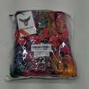 Indian Ethnic Pillow Covers Throw Cover for Couch Western Arabian Decor Set of 5 Colorful Cushion Boho Holiday Sofa Stuff Large Indie Bohemian Mandala Decoration Set of 5 (16"X16")