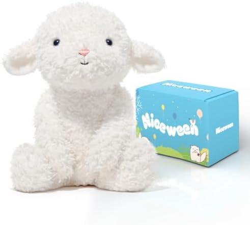 Niceween Stuffed Animals Sheep Plush Toys 11.8 inches Sheep Stuffed Animal Soft and Cuddly for Boys and Girls Doll Gift for Kids