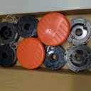 YWTESCH 10 Pack AF-100 Replacement Spool Line for Black+Decker - 0.065" Weed Eater String Trimmer Line Spool, 30ft Autofeed Weed Wacker Spool Refill for Black+Decker(8 Spool,2 Cap,2 Spring)