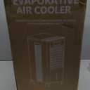 Portable Air Conditioners No Windows Needed, 3-IN-1 Swamp Cooler, Evaporative Air Cooler, 4 Modes & 3 Speeds, 2-Gal Water Tank for Long Cooling, Max 20 FT/S Remote Control, 12 Hours Timer