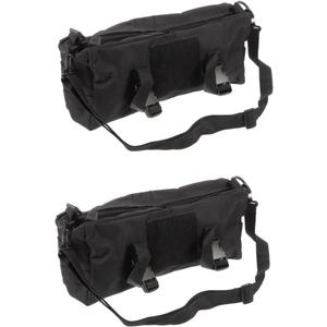 Angoily Bag Fanny Cable Organizer Bag for Outdoor Camp Tool Bag Foldable Canvas Tool Pouch Zipper Tool Bags