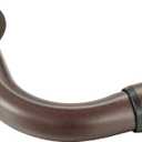 Room Darkening Curtain Rod, Wrap Around Design, Extra-Thick 1-Inch Diameter Single Drapery Rod, Extendable Metal Rod Set for the Blackout Curtains and Sheer (Coffee Gold, 48-84")