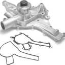 AW9379 Water Pump OE Replacement for Chrysler Crossfire, Mercedes-Benz C240 C280 C320 E320 E430 E500 ML320 ML350 SLK320, 2.6L 2.8L 3.2L 3.7L 4.3L 5.0L V6 V8 Engine