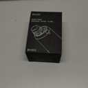 Upgraded Electric Water Filter Camping - 6-Stage Water Filtration System, Phone Charger, 4-in-1 Charging Cable, Hiking Water Filter Backpacking, Water Purifier Survival, Emergency Light (Silver) Black